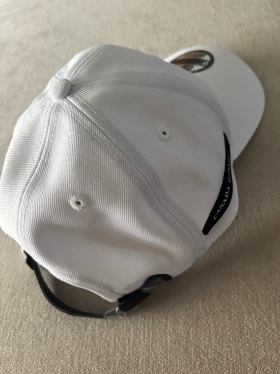 Canada Goose Arctic Disc Adjustable Cap White One Size NWT main image 5